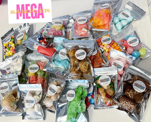 Freeze dried MEGA sampler